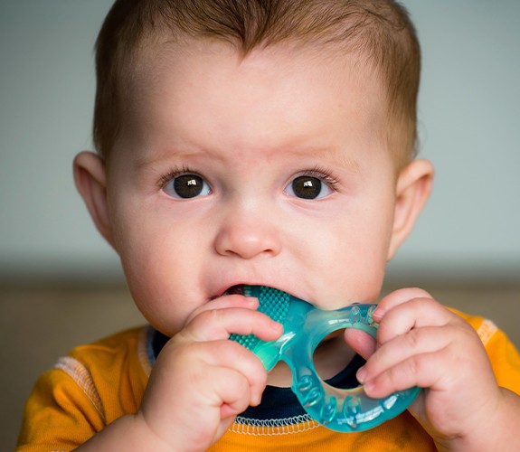 Baby teething