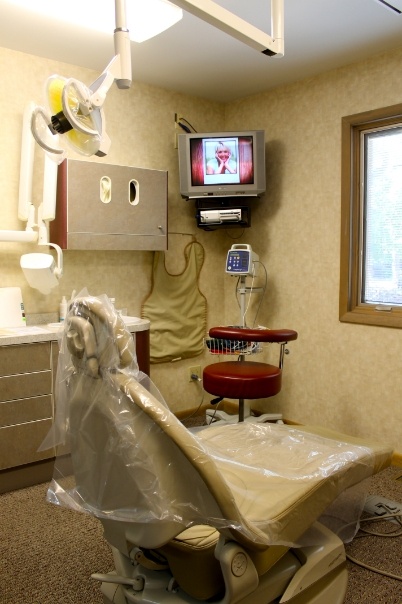 Dental exam room